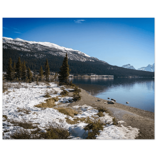 Bow Lake Poster – Stunning Landscape Print from Banff National Park, Alberta, Canada - Dave Pattinson Photography Online Shop