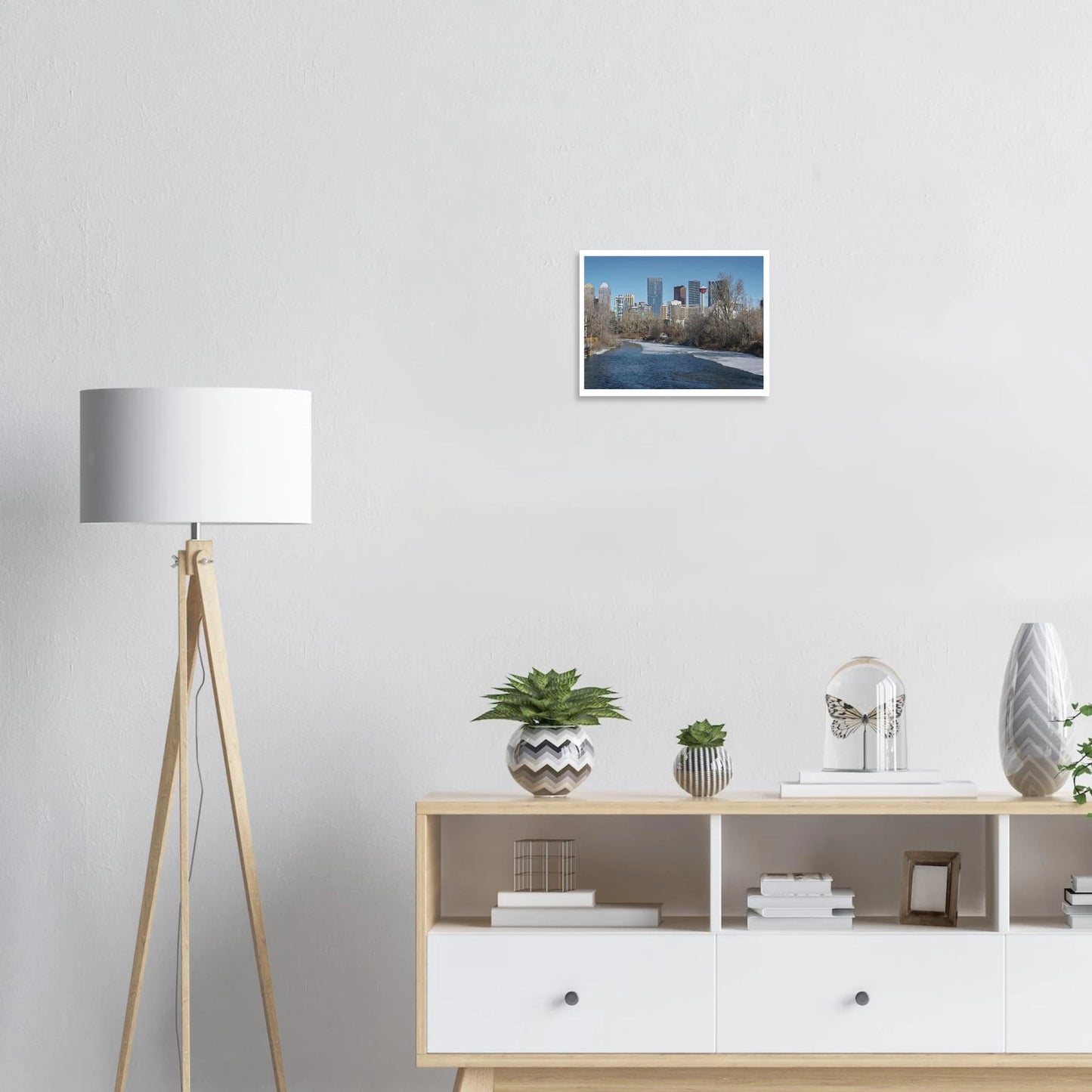 Red Tulip Poster Elegant Premium Matte Floral Art