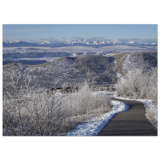 Glenbow Ranch poster featuring Alberta provincial park landscapes
