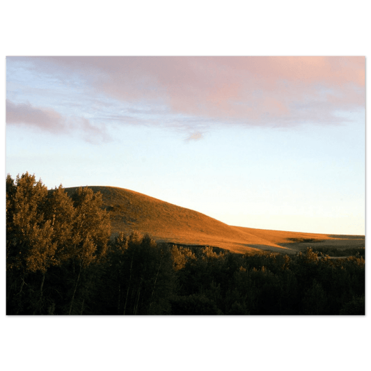 Sunset Cluny Alberta Poster - Premium Matte Art Print - Dave Pattinson Photography Online Shop