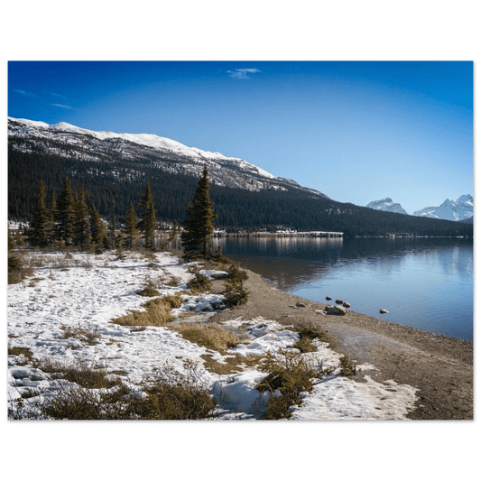 Bow Lake Poster – Stunning Landscape Print from Banff National Park, Alberta, Canada - Dave Pattinson Photography Online Shop