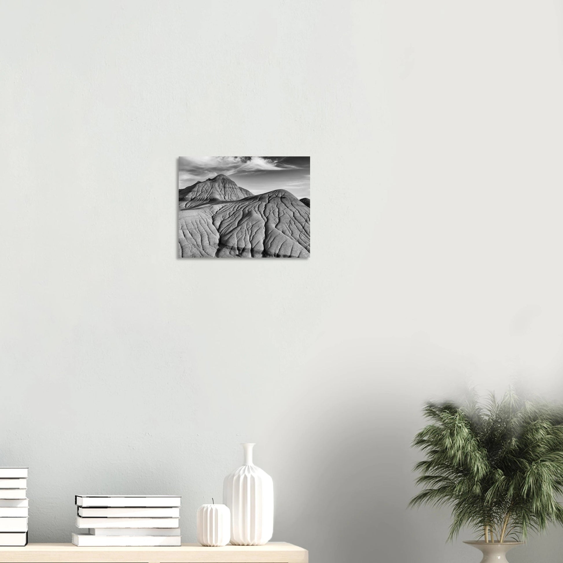 B&W Dinosaur Provincial Park Poster – Premium Matte Art Print - Dave Pattinson Photography Online Shop
