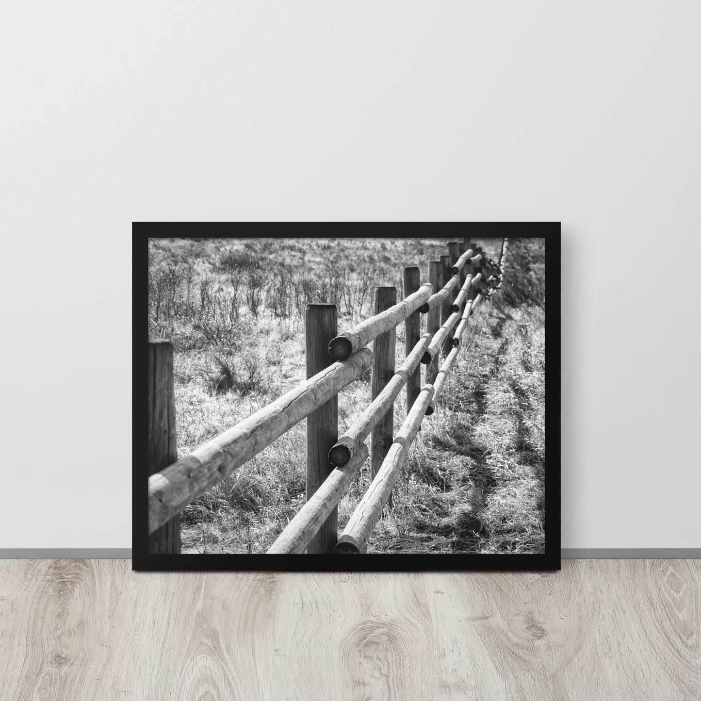 Glenbow Park Cochrane Alberta Framed poster