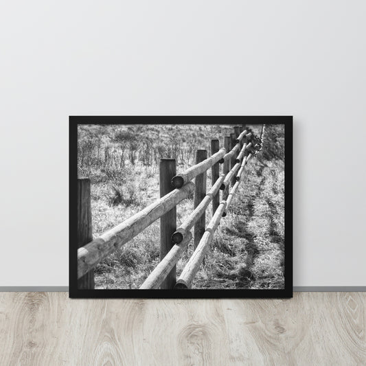 Glenbow Park Cochrane Alberta Framed poster