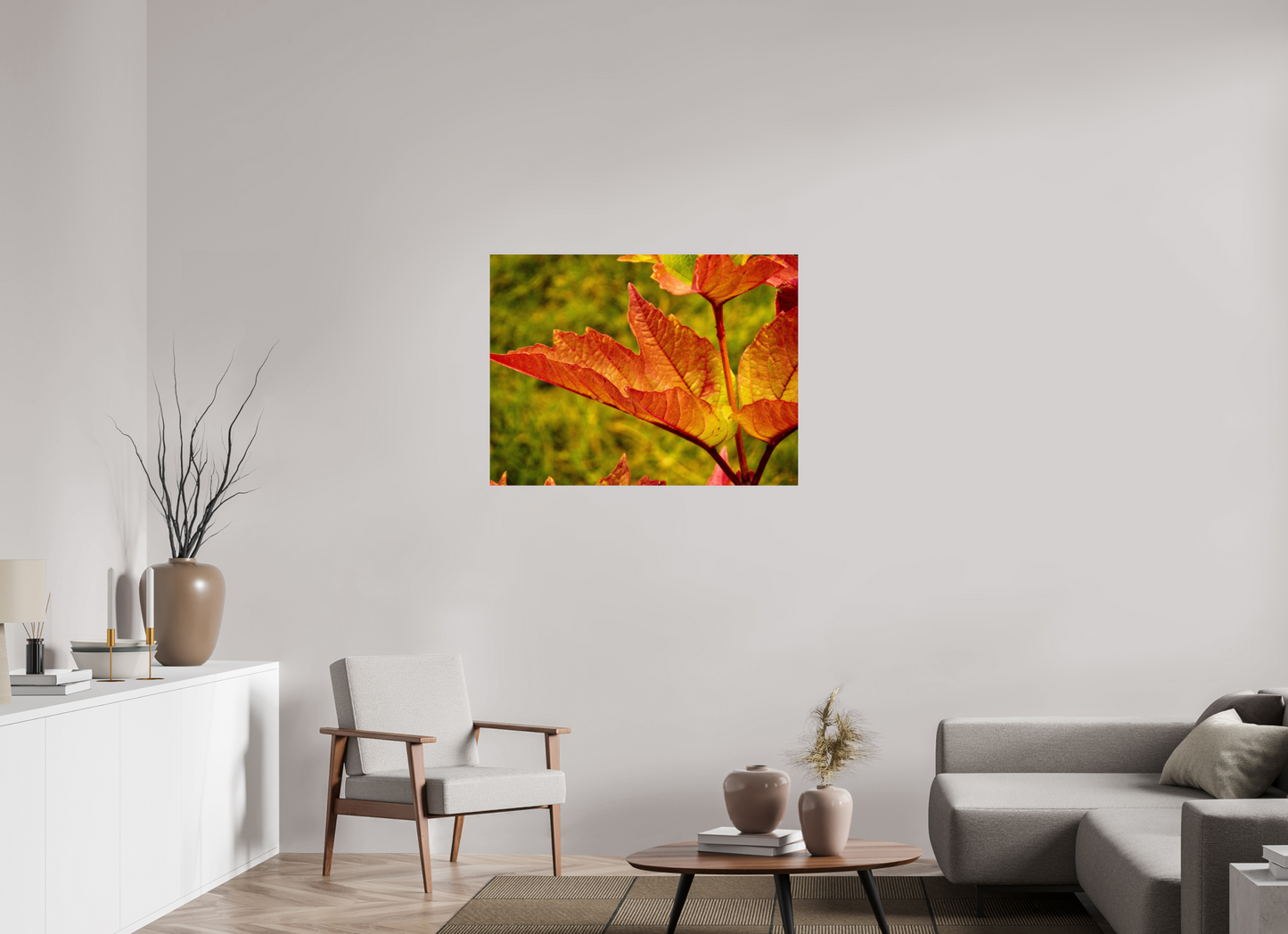 100 x 75 cm, Photo Print On Fuji Crystal DP II Maple Leaf