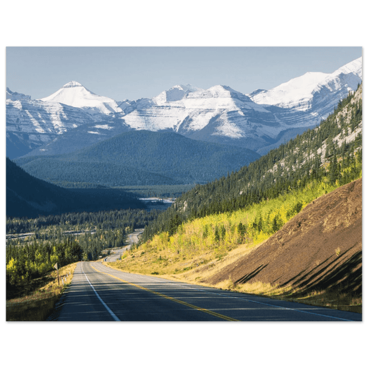 Kananaskis poster featuring Alberta scenic mountain landscape