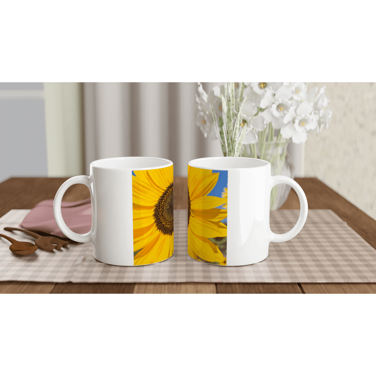 Kelowna BC Ceramic Mug – 11oz Glossy White Design - Dave Pattinson Photography Online Shop